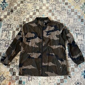 Camouflage Zip-Up Jacket